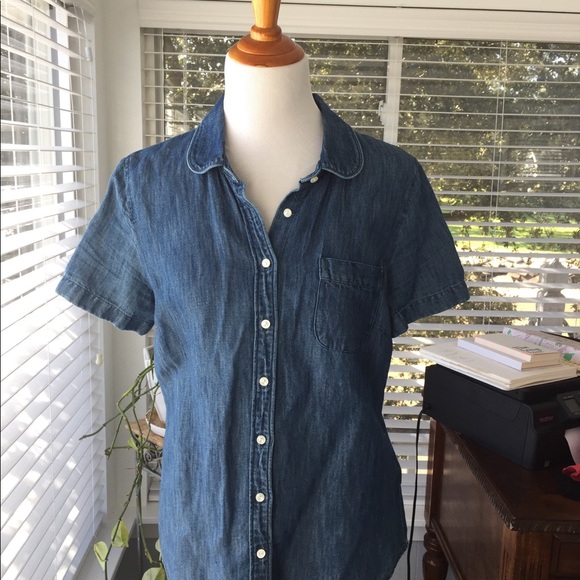 JCrew chambray top - Picture 3 of 3